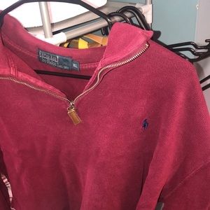 Polo Cropped quarter zip
